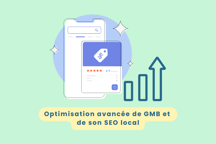 Illustration d'une fiche d'établissement Google